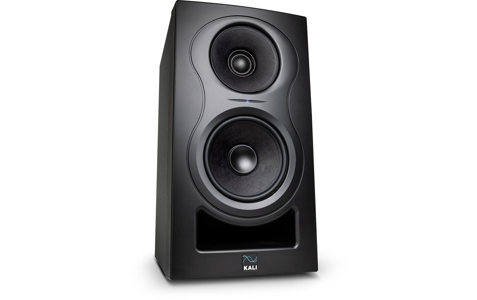 Studiomonitor IN-5 160 W, Schwarz<br>Aktiver 3-Wege-Studiomonitor