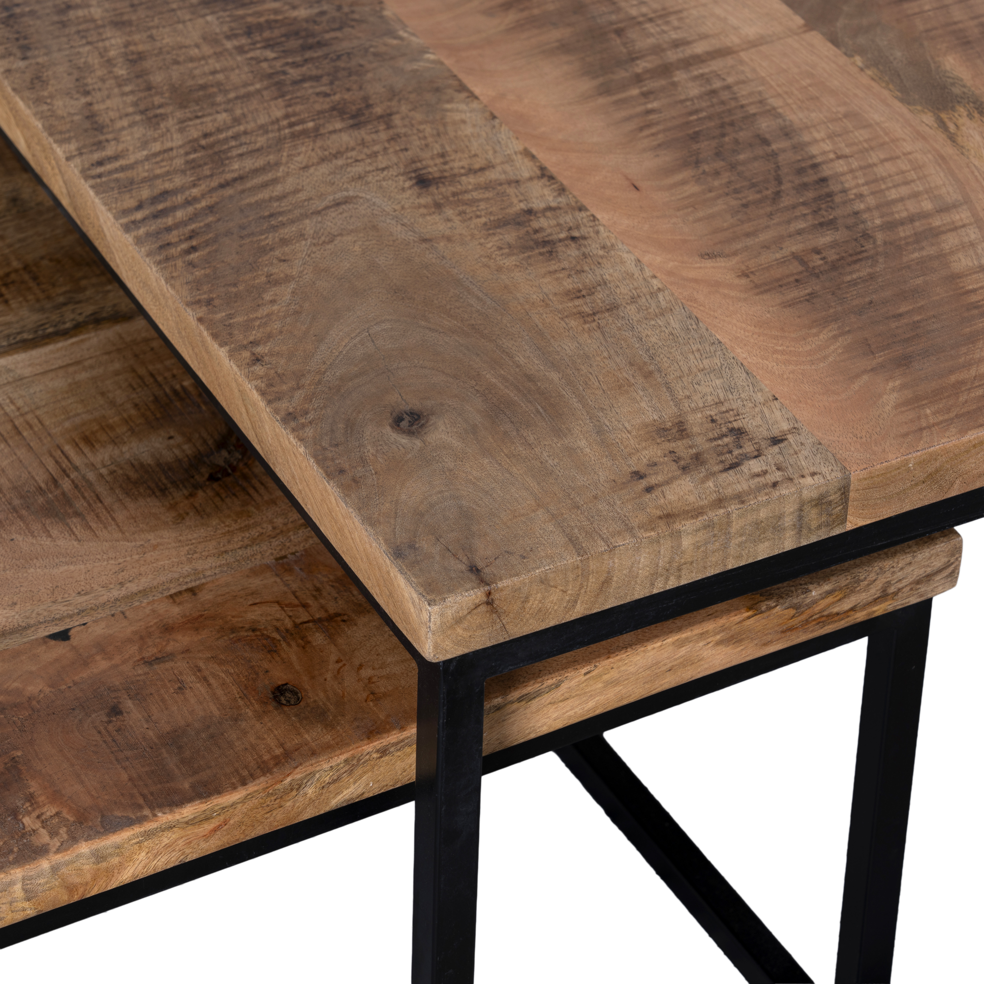 Salontafel Bram naturel - set van 2