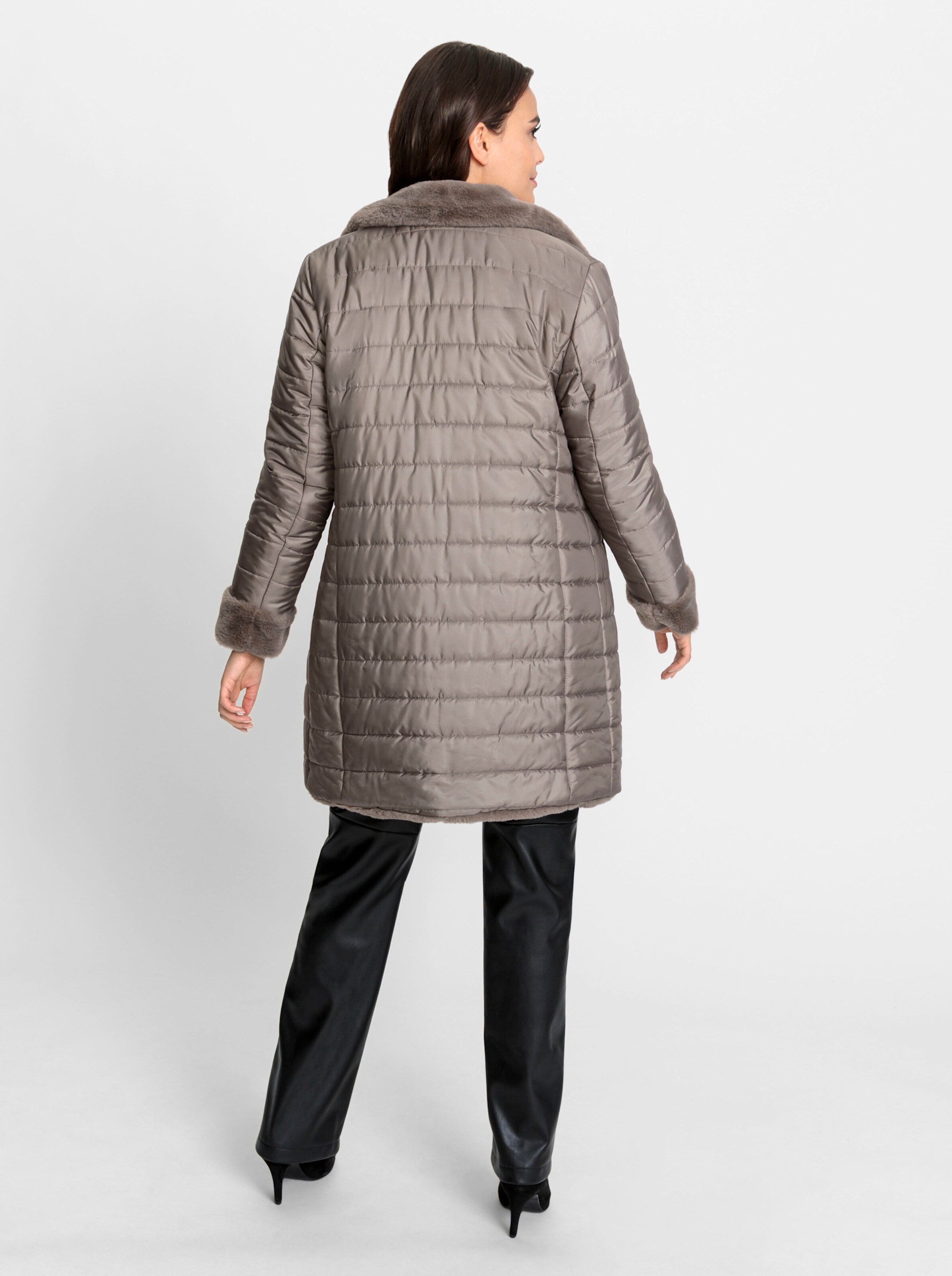 heine Wendejacke in taupe