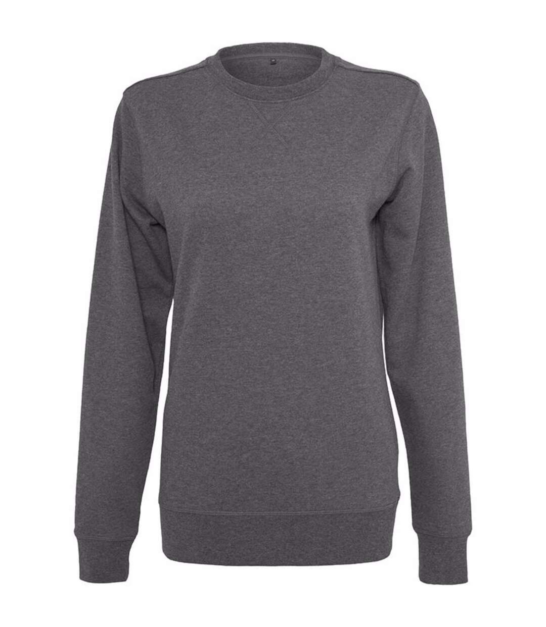 Build Your Brand - Pull uni léger - Femme (Gris foncé) - UTRW5674