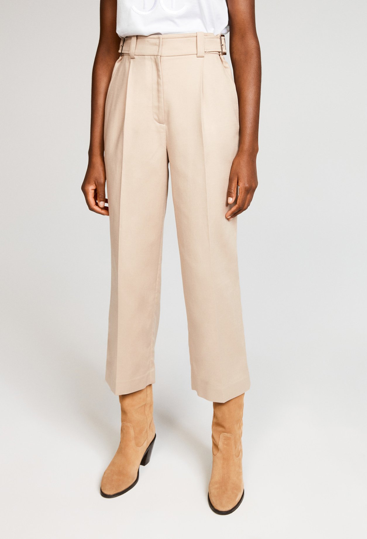 Pantalon &agrave; taille haute econome en eau