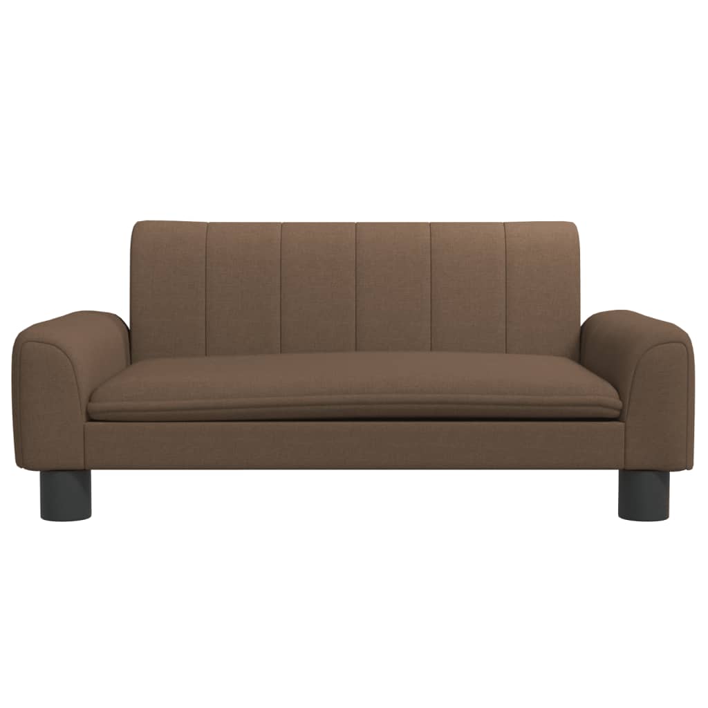 Cama para cães vidaXL em tecido marrom, 70x45x30 cm