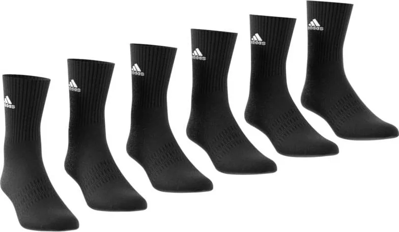 Adidas Cushioned Sportswear Crew Socks 6-pairs Black/White