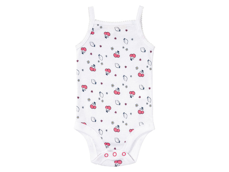 Baby meisjes zomerset 3-delig, van zuiver biologisch katoen