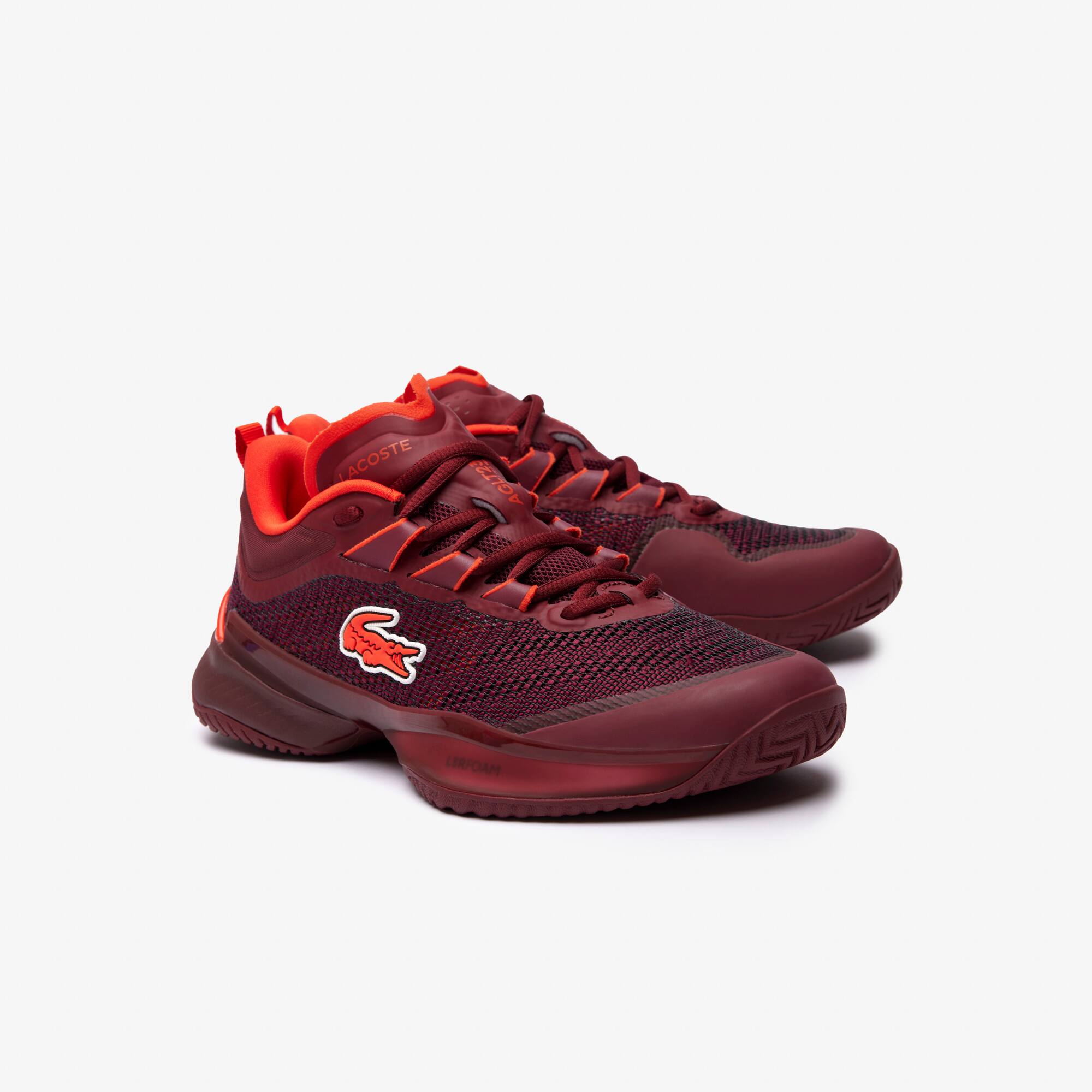 Chaussures de tennis AG-LT23 Ultra femme textile Performance - Rouge - Lacoste - Femme