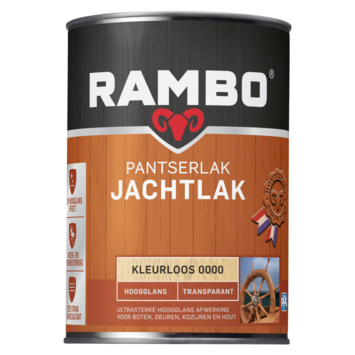 Rambo pantser jachtlak transparant hoogglans kleurloos 1,25 l