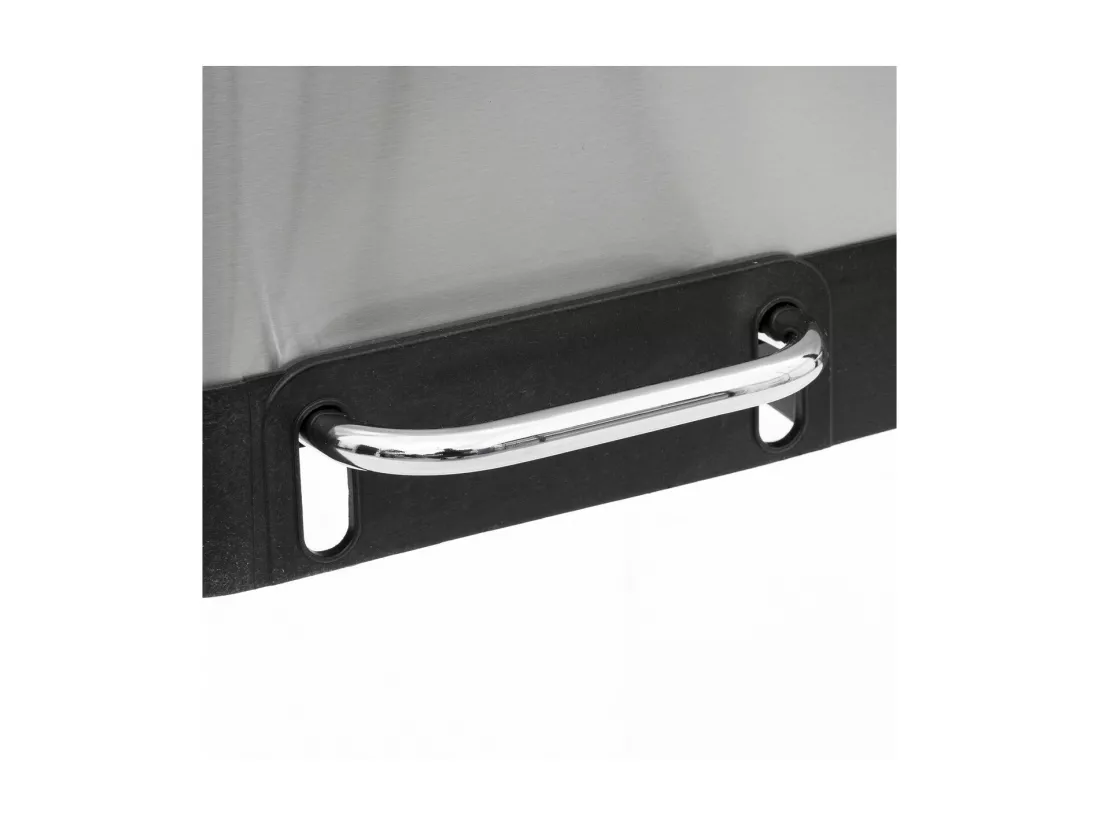 Poubelle de Tri 2 Bacs en Inox 