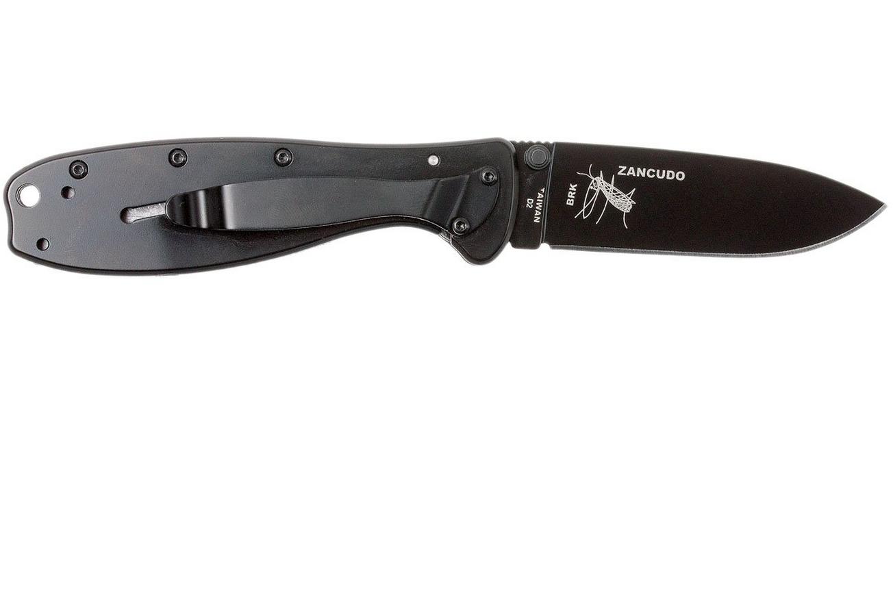 ESEE Knives Zancudo D2 Black, BRKR2B zakmes