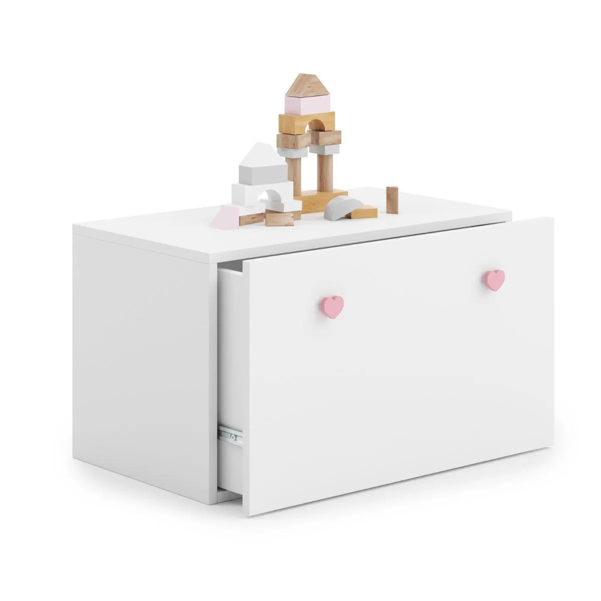 Kobi Coffre à jouets Inga rose