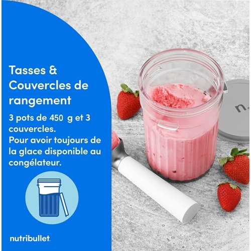 Sorbetière Nutribullet NBD0503W Chill Blanc Mat