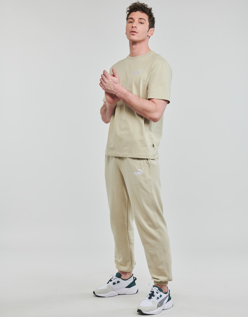 Puma - ESS+ RELAXED SWEATPANTS TR CL - Blanc cassé
