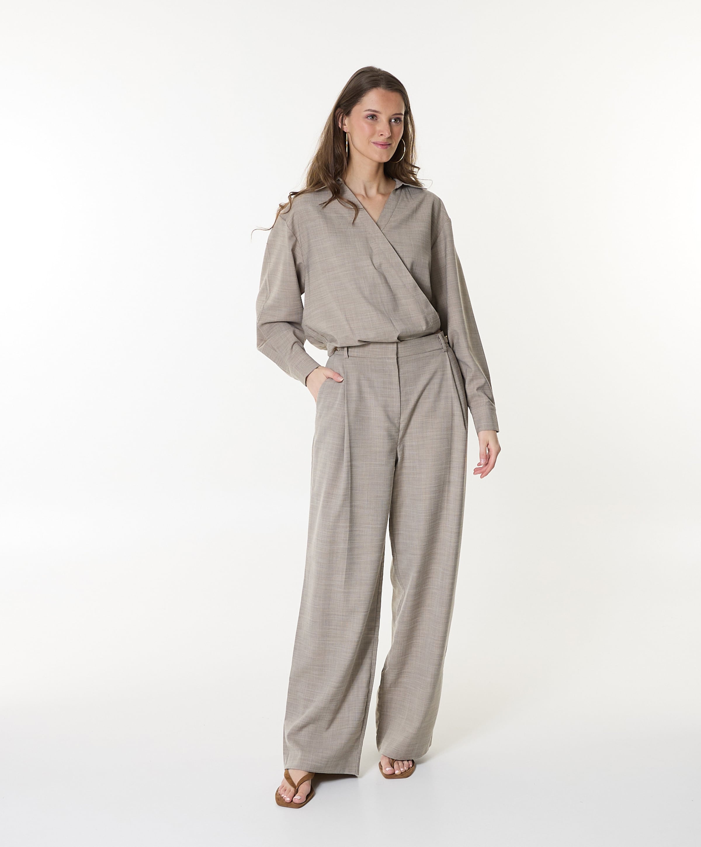 Fifth House Dames blouse beige