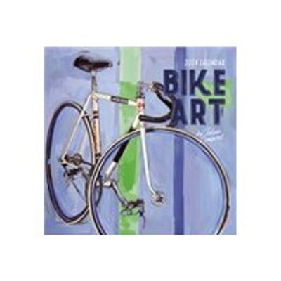 Legami - Calendrier mensuel 2024 - 30 x 29 cm - art du vélo