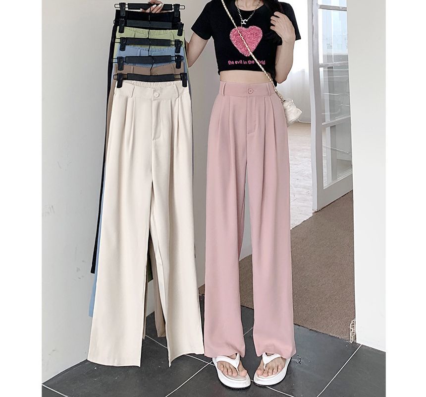 Sienne - Wijde broek met hoge taille