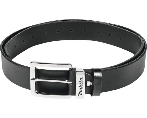 Makita leren riem, zwart, maat L (133 cm)