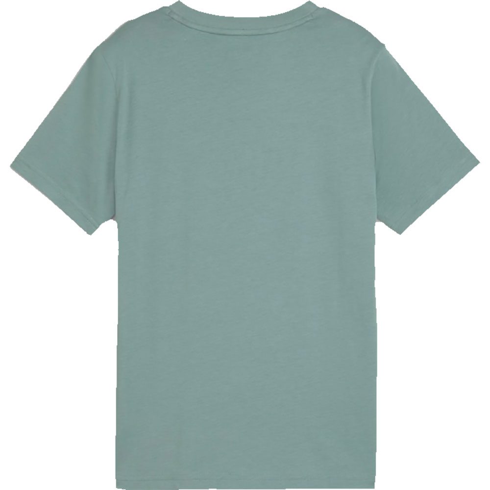 Puma ESS 2 Color No.1 Logo T-Shirt B Kinder green Moon