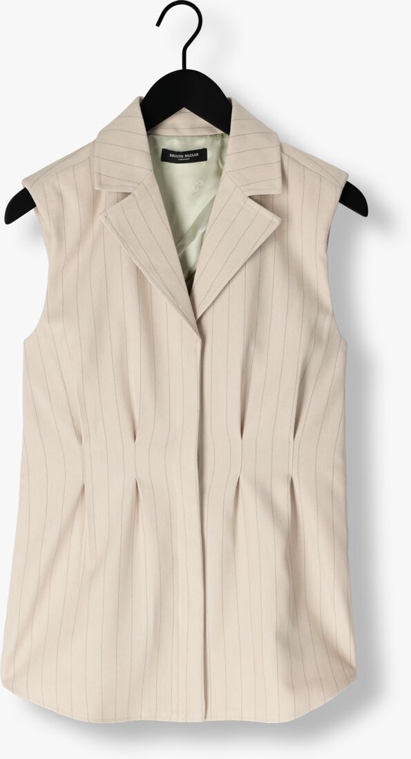 beige bruuns bazaar gilet urwa waistcoat