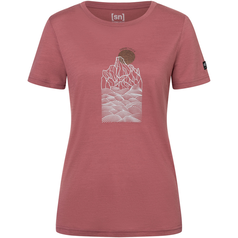 Super.Natural Damen Preikestolen Cliffs T-Shirt