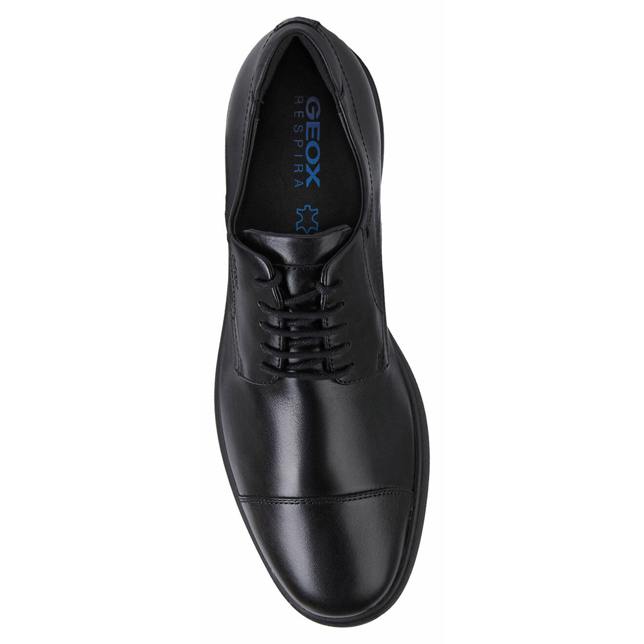 Geox Derbies en Cuir Spherica noires