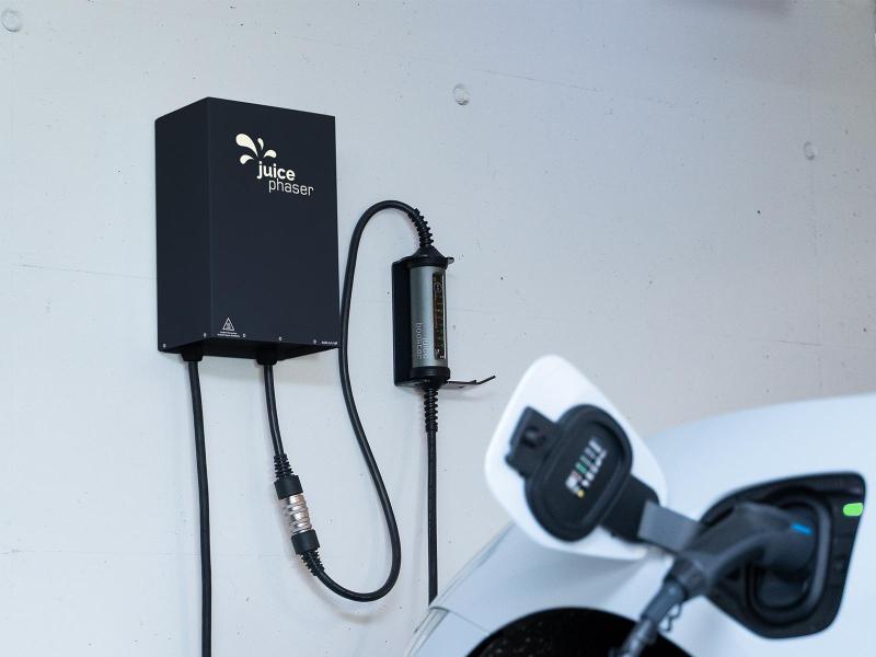 Juice Technology EL-JP25 Juice Phaser Einphasige Elektroautos fast doppelt so schnell laden