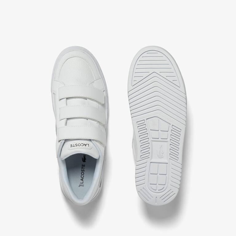 Sneakers L001 junior Lacoste en synthétique Sneakers - Blanc - Lacoste - Enfant