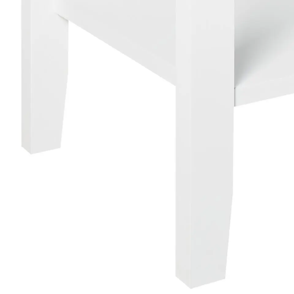ASSISI - Nachtkastje 1 lade - Wit - MDF