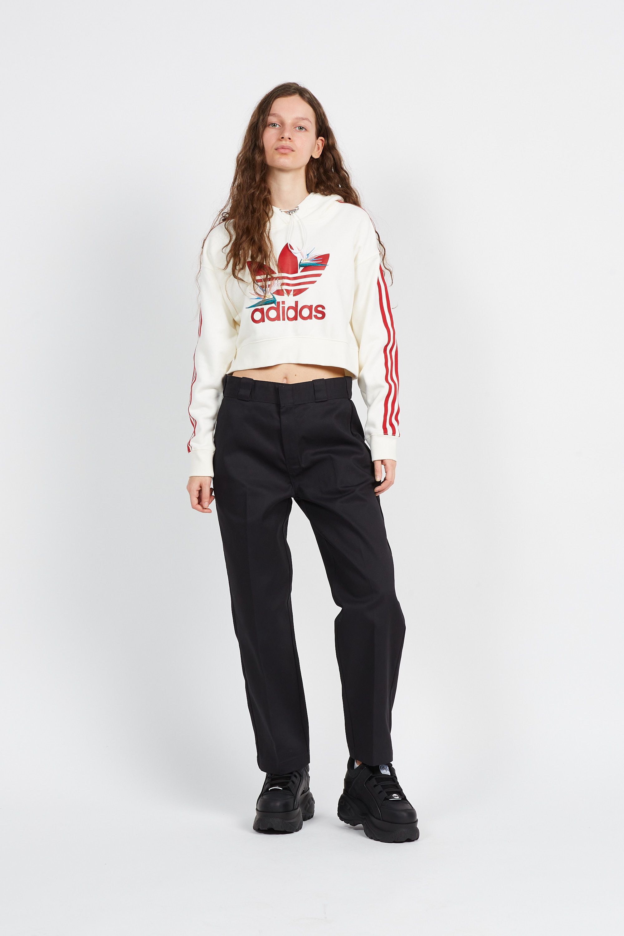 ADIDAS HOODIE - ADIDAS x THEBE MAGUGU Beige