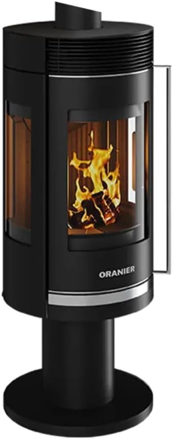 Oranier | Kaminofen | Rota Twist | 5,5 kW | Stahl Schwarz
