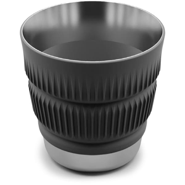 Vaisselle randonnée SEA TO SUMMIT DETOUR STAINLESS STEEL COLLAPSIBLE MUG BLACK
