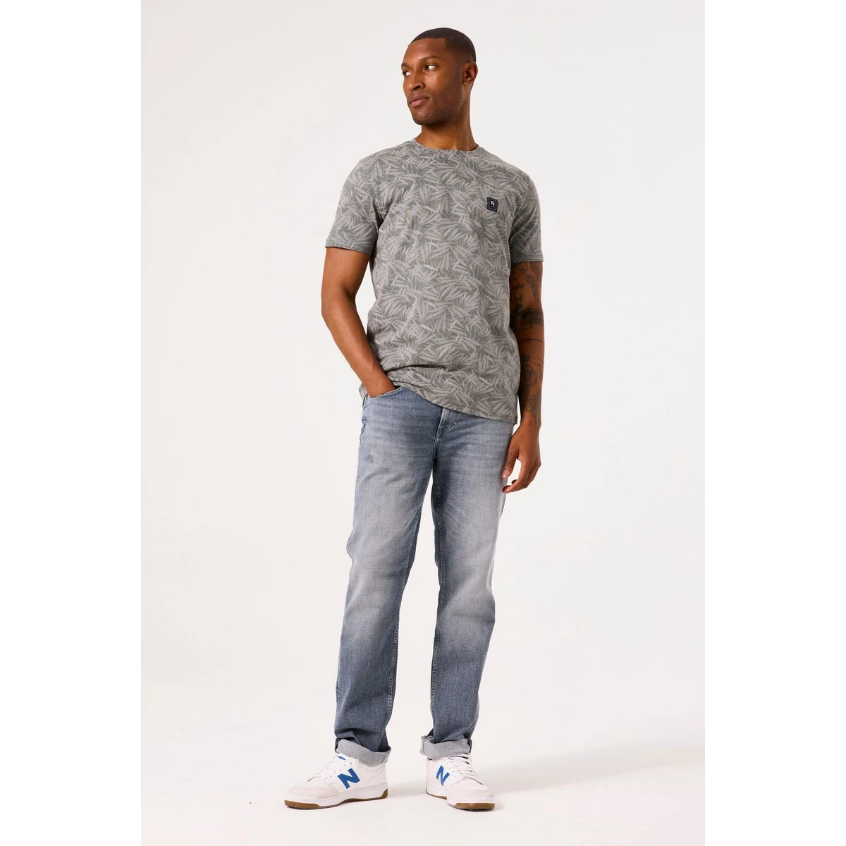 Heren T-shirt M-1050-TSR628