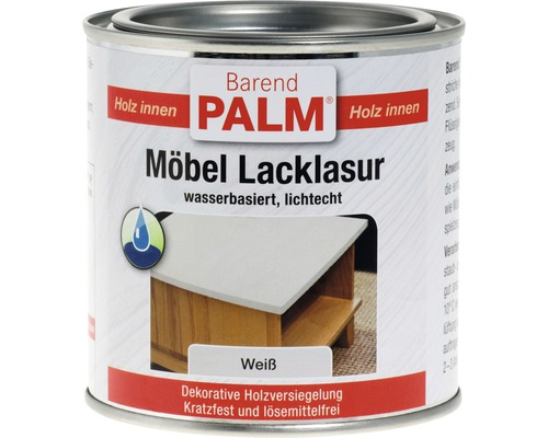 Barend Palm meubellakbeits, wit, 375 ml