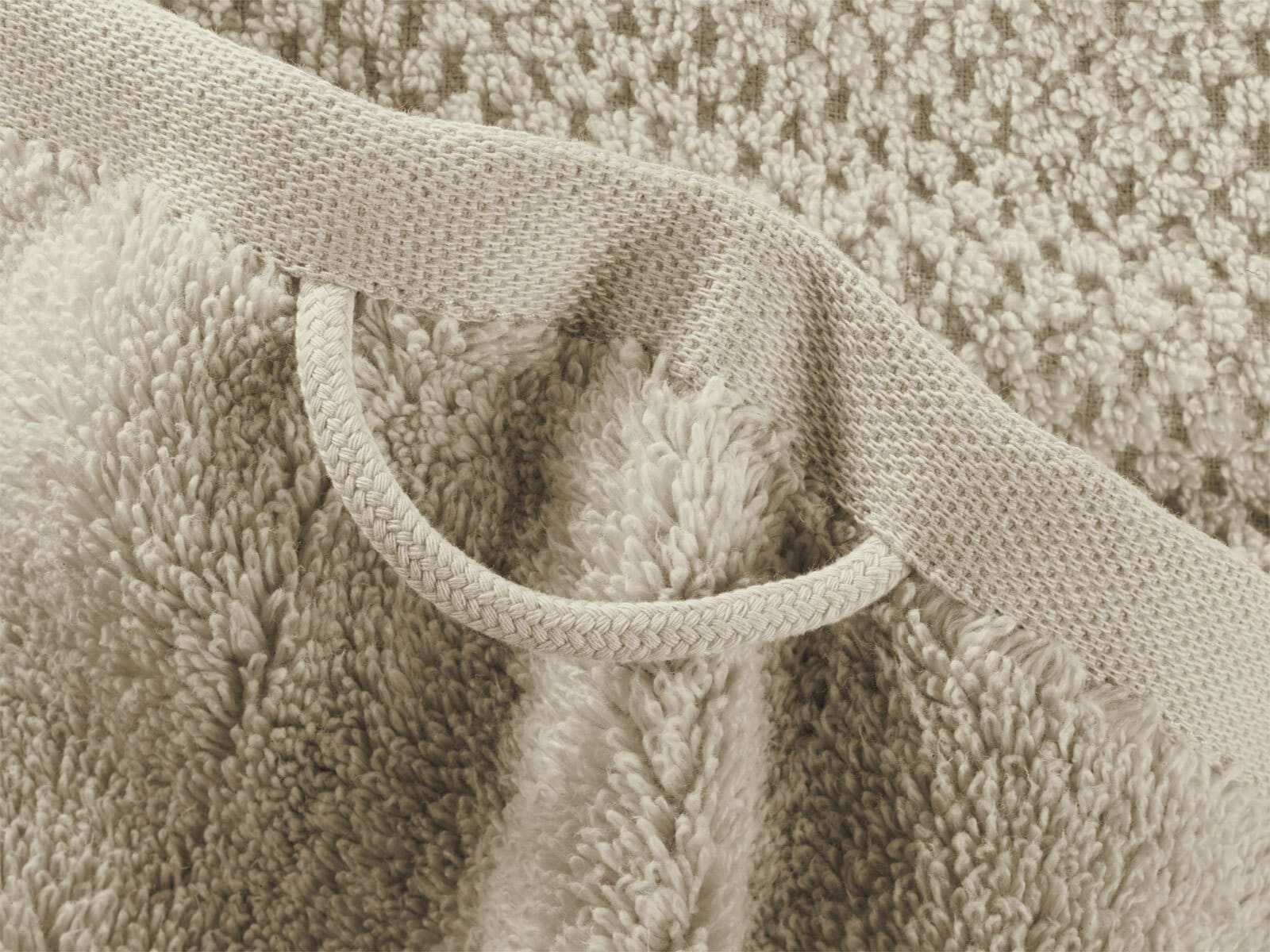 INSPIRATION HOME Handtuch ZOEY 50 x 100 cm stein