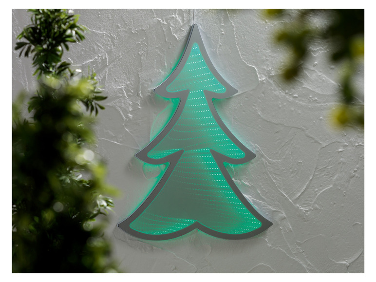 Kerstdecoratie met verlichting