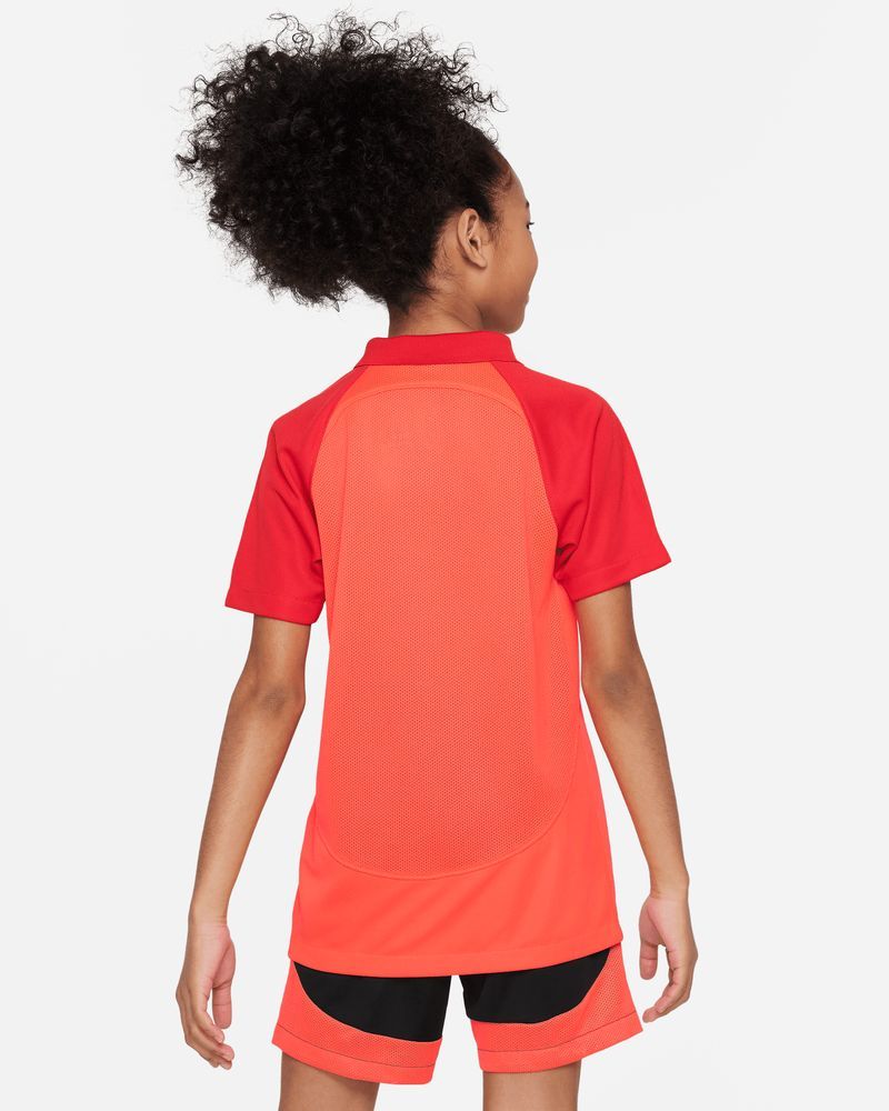 Polo Nike Academy Pro Rouge Crimson pour enfant