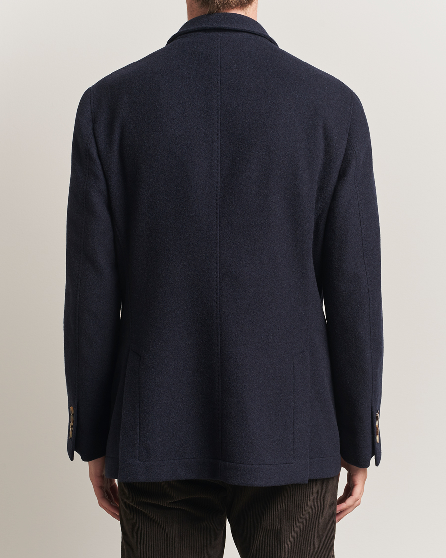 Brunello Cucinelli Cashmere City Jacket Navy
