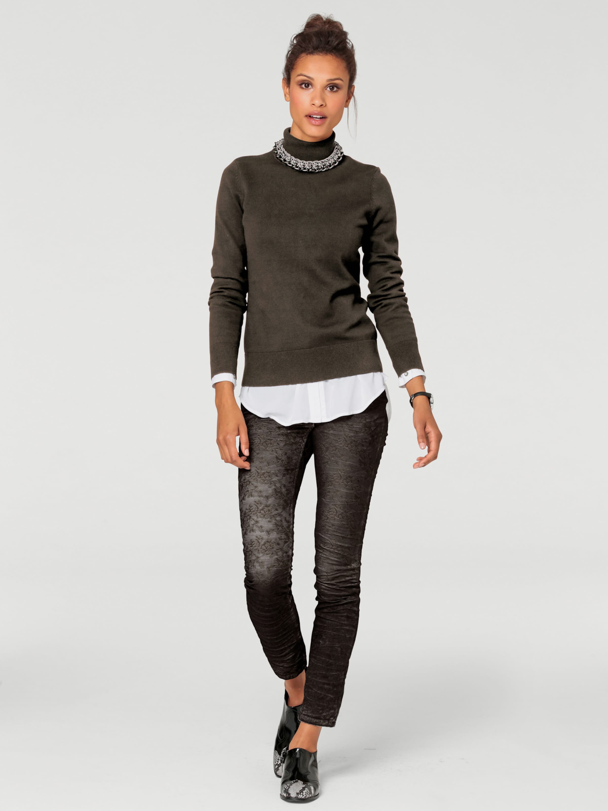 Rollkragenpullover