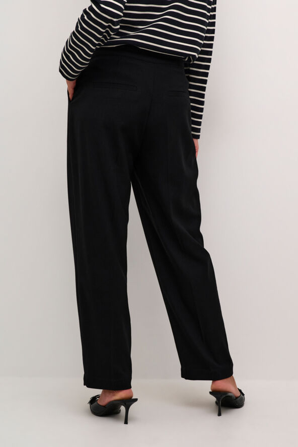 Kaffe KAmerle Button Pants 7/8 Black deep