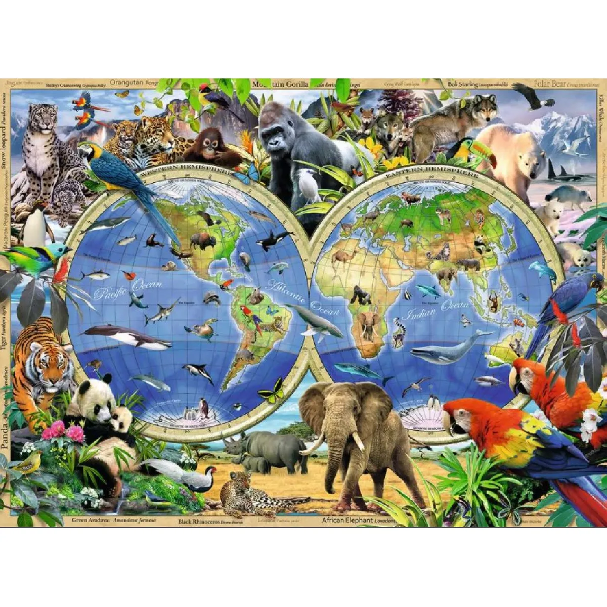 Ravensburger Puzzle Monde sauvage - 300 pièces