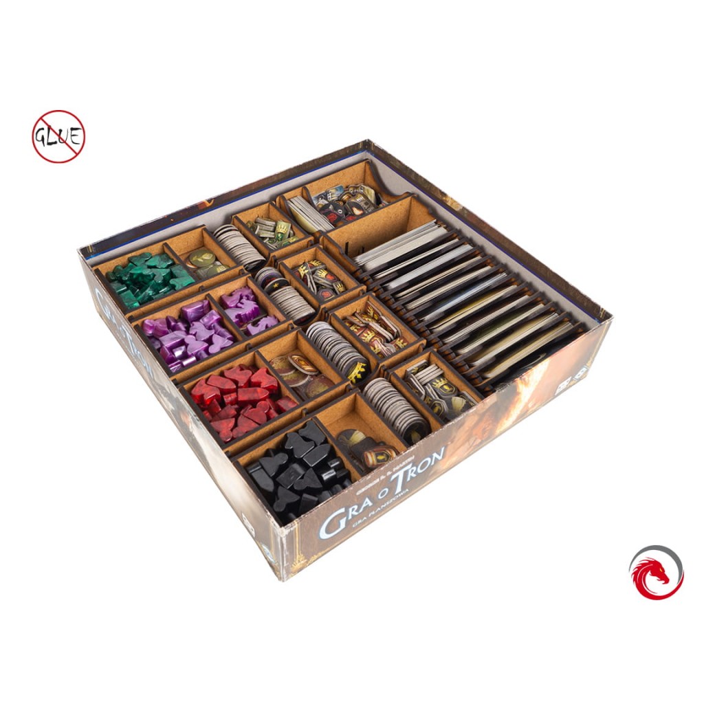 Insert Le Trône de Fer - le jeu de plateau 2nd ed & Ext. Mère des Dragons