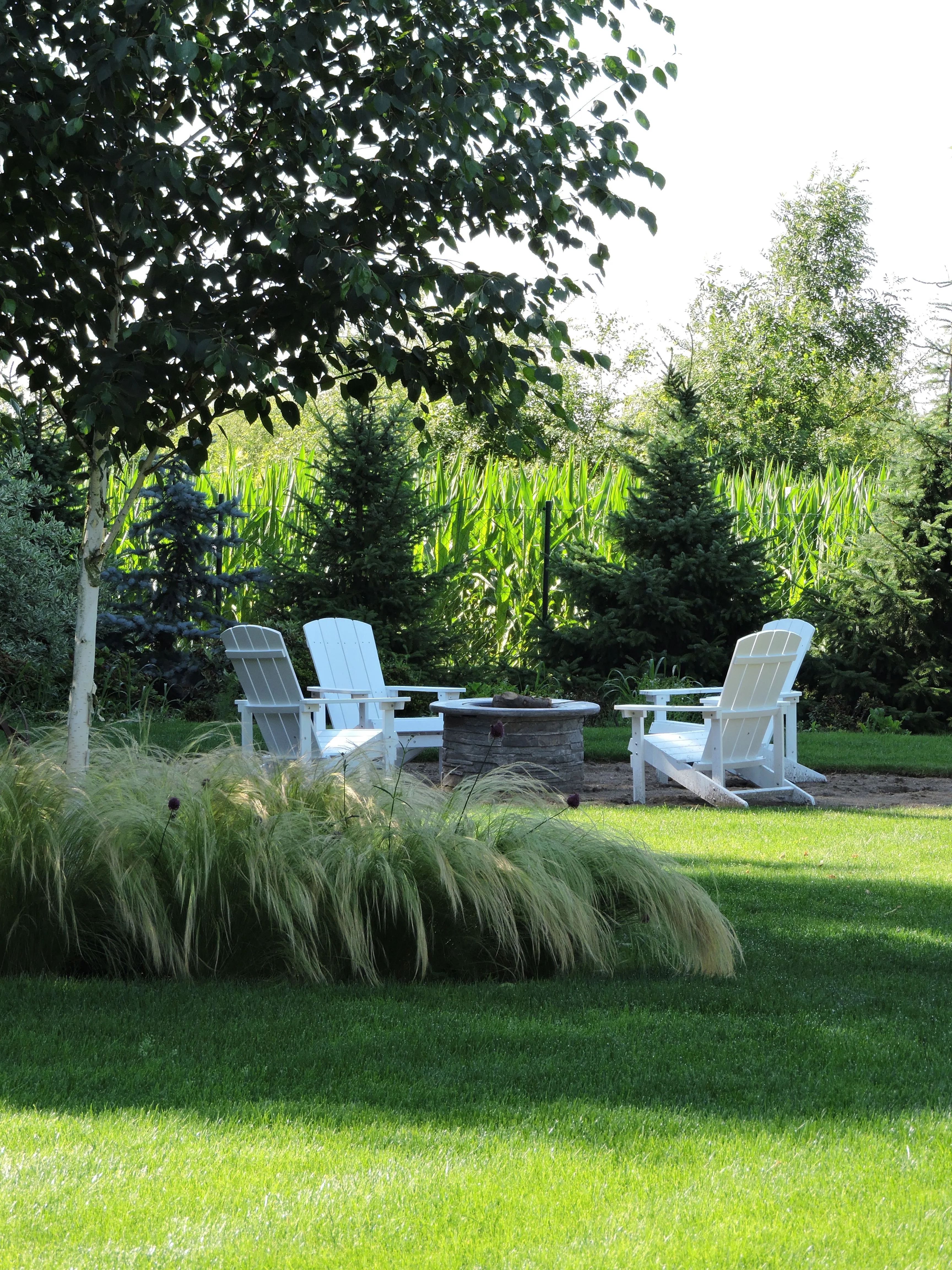 Tuinstoel ADIRONDACK Wit