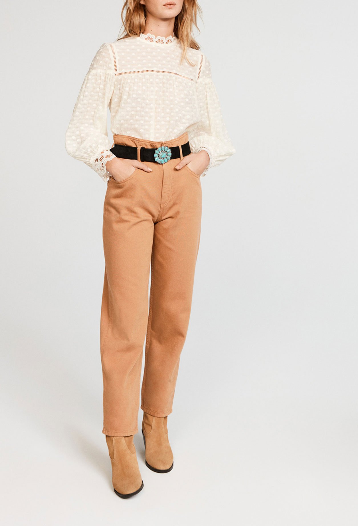 Pantalon carotte econome en eau