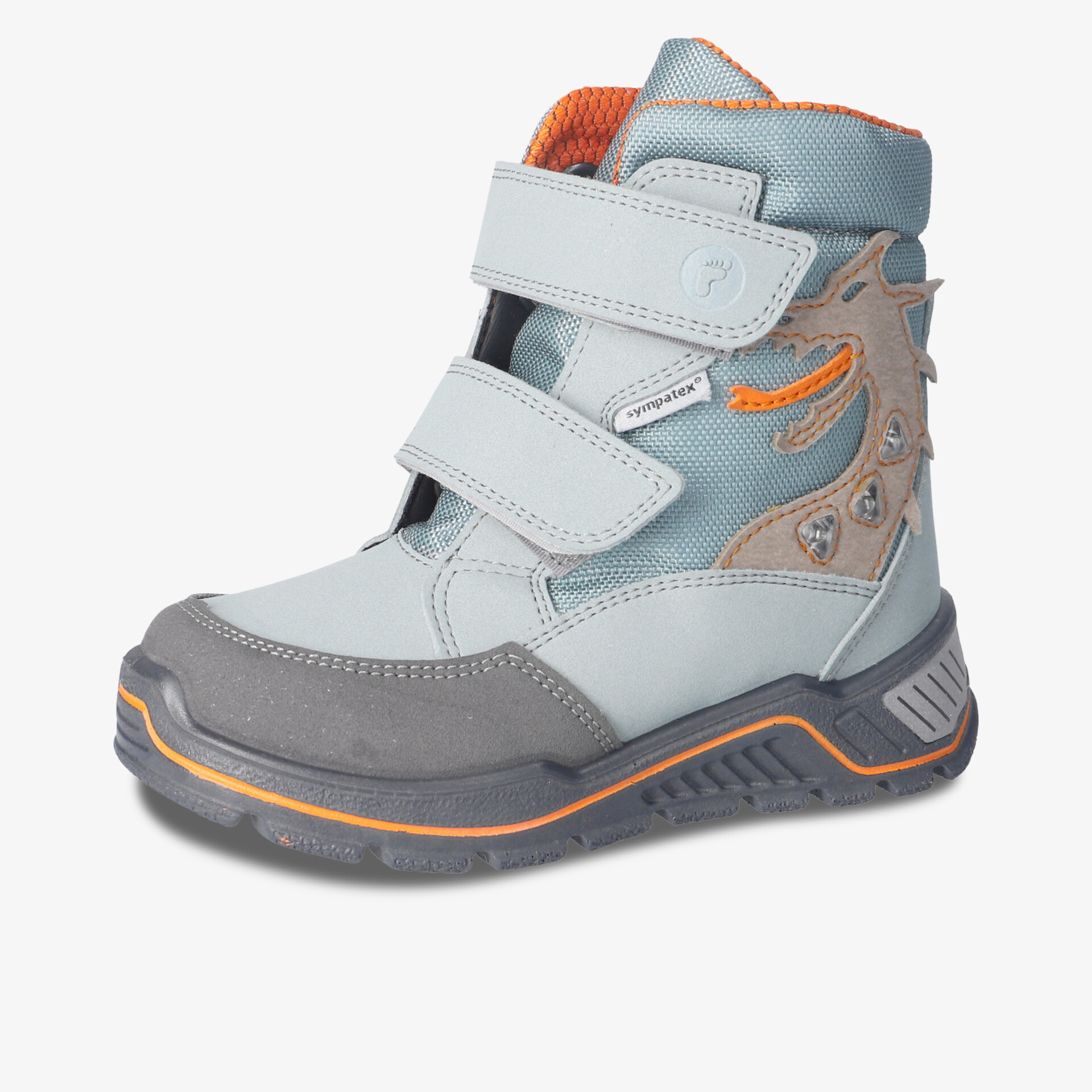 RICOSTA GRISU Kinder Klettstiefel blau