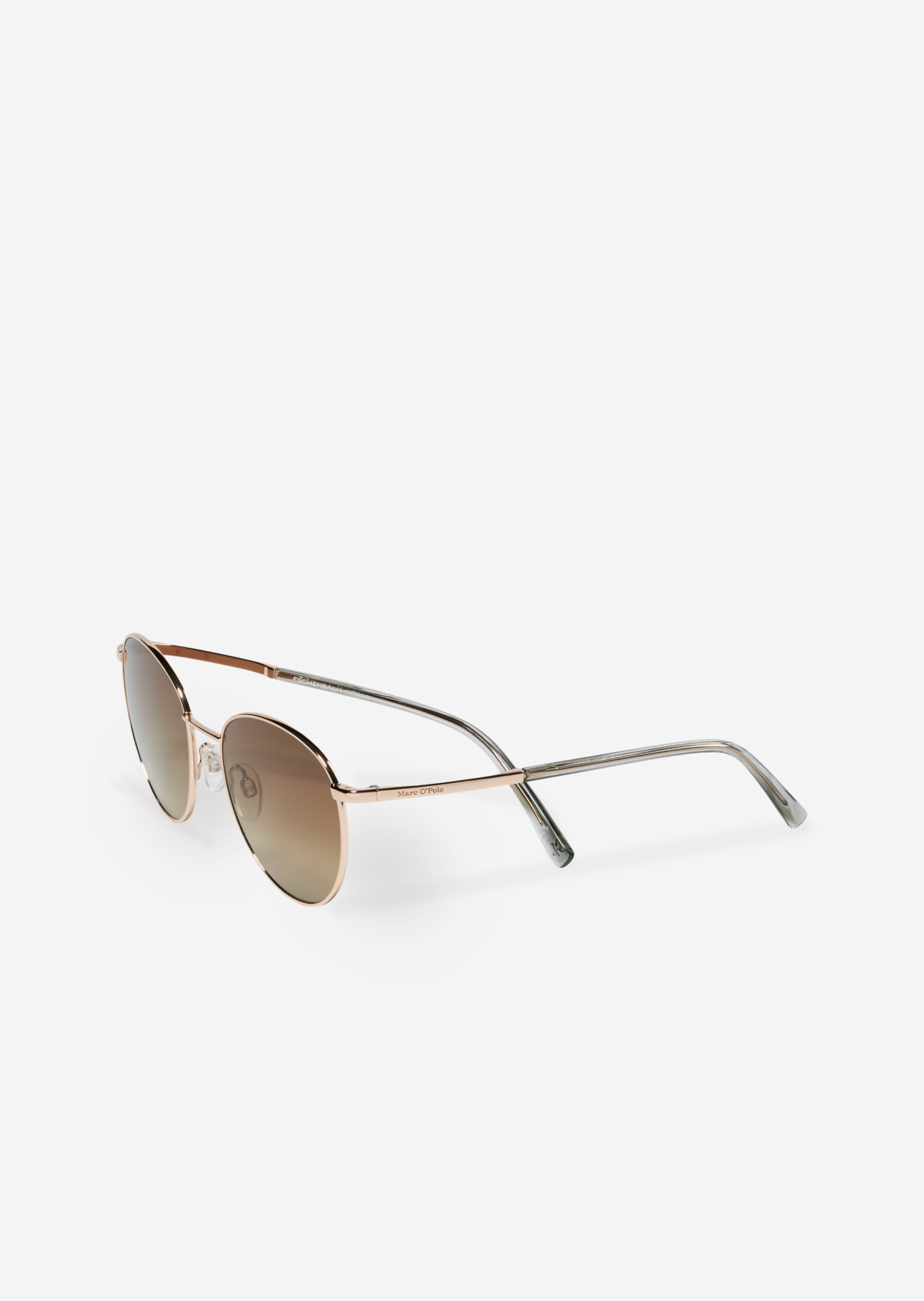 Unisex-Sonnenbrille mit runden Gläsern