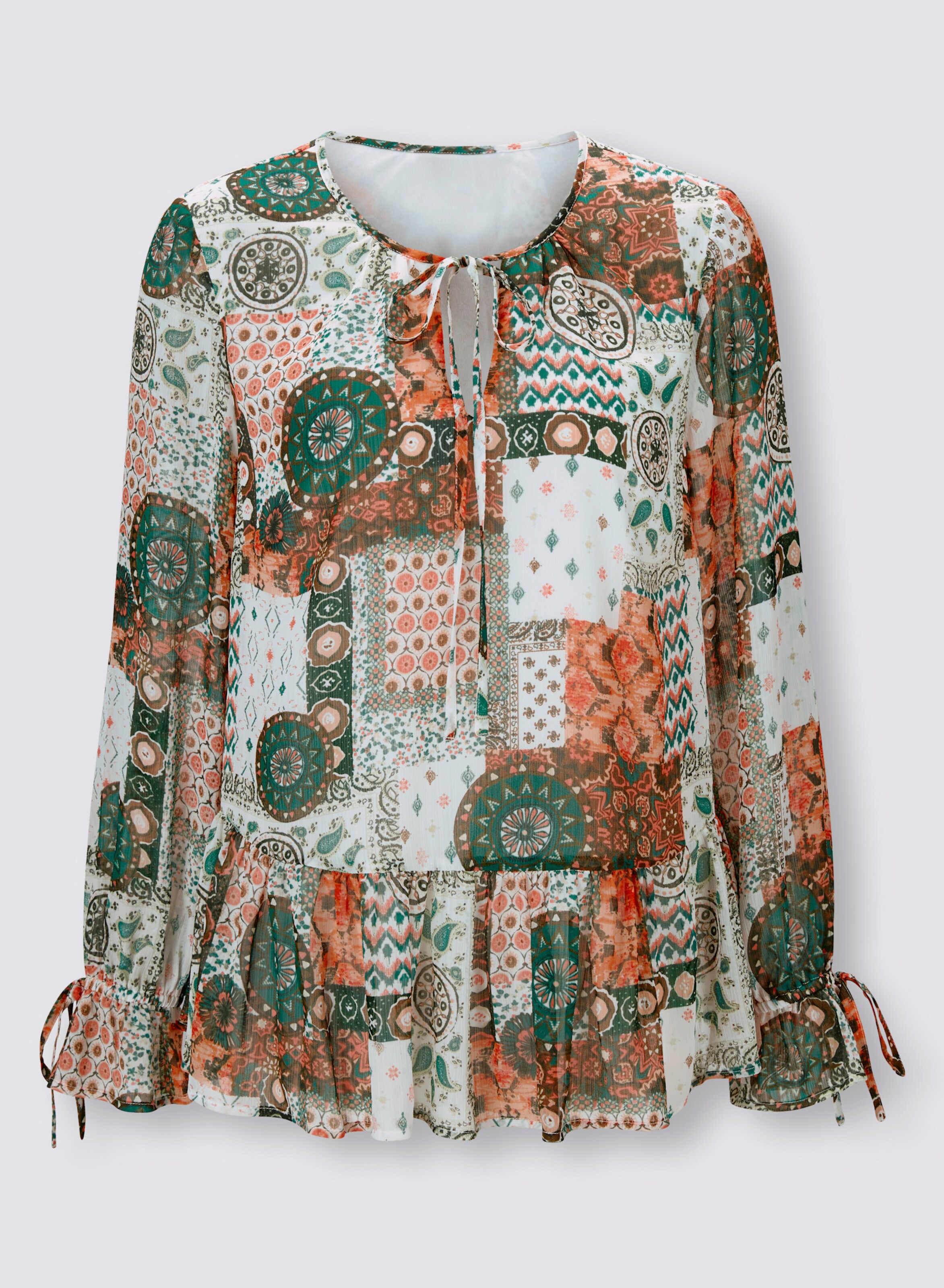 Druckbluse