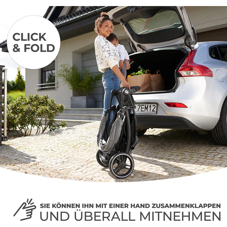 Kinderkraft Buggy TRIG 2 gray