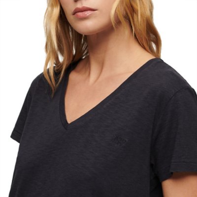 Tee-shirt à manches courtes femme Studios Slub SUPERDRY