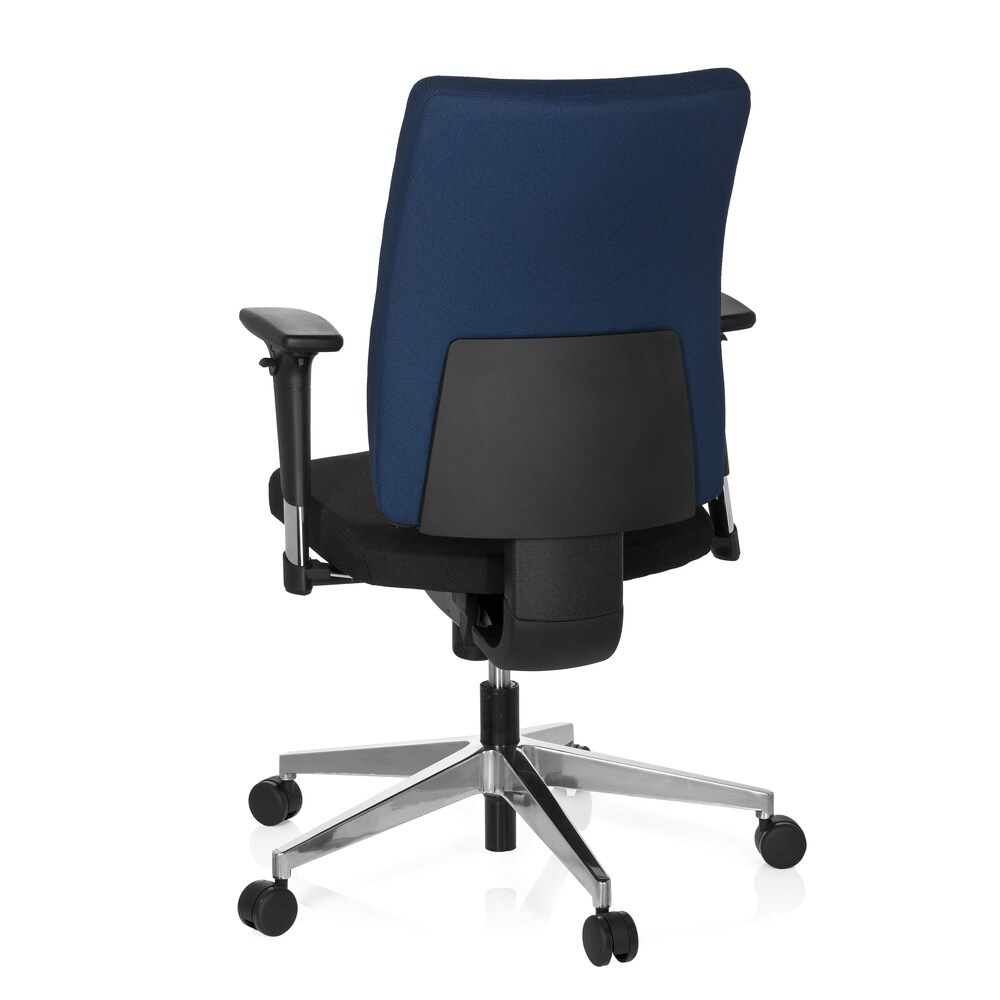 Profi Bürostuhl PRO-TEC 350 Stoff mit Armlehnen (höhenverstellbar) hjh OFFICE