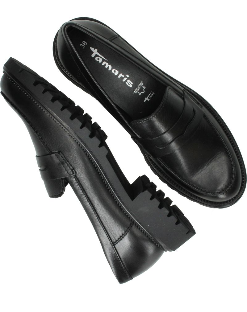 Tamaris Loafers Zwart Dames