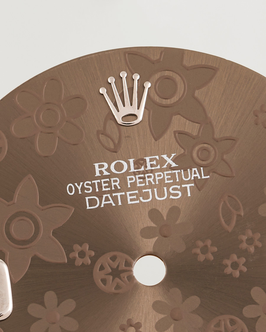 Rolex Pre-Owned Rolex Datejust 5-6 ref Flower Dial