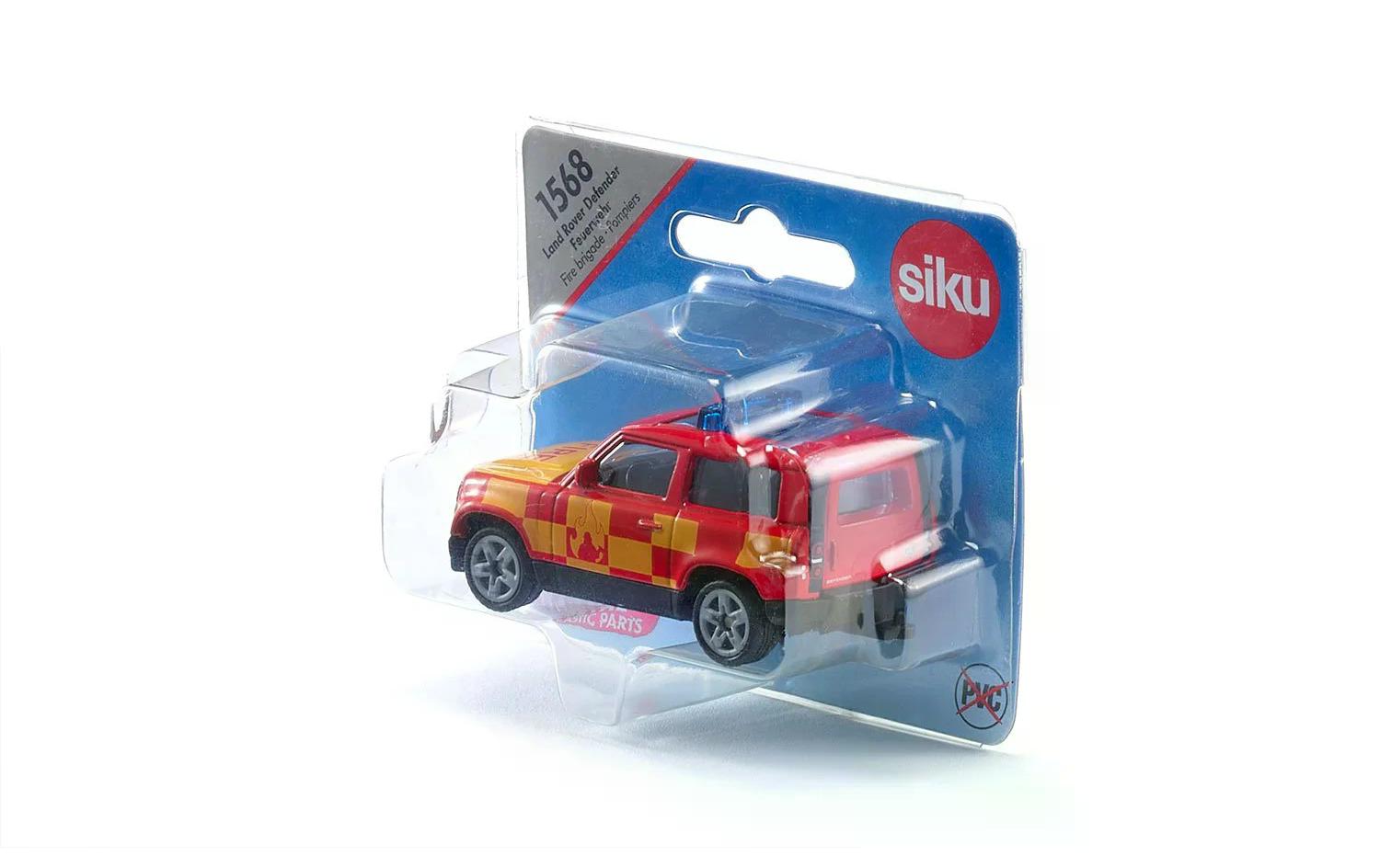 Geländewagen Land Rover Defender FeuerwehrSiku Super Feuerwehr Geländewagen Modellauto